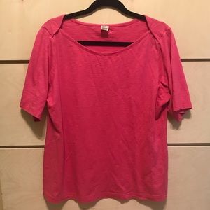 Jockey Tshirt size XL hot pink